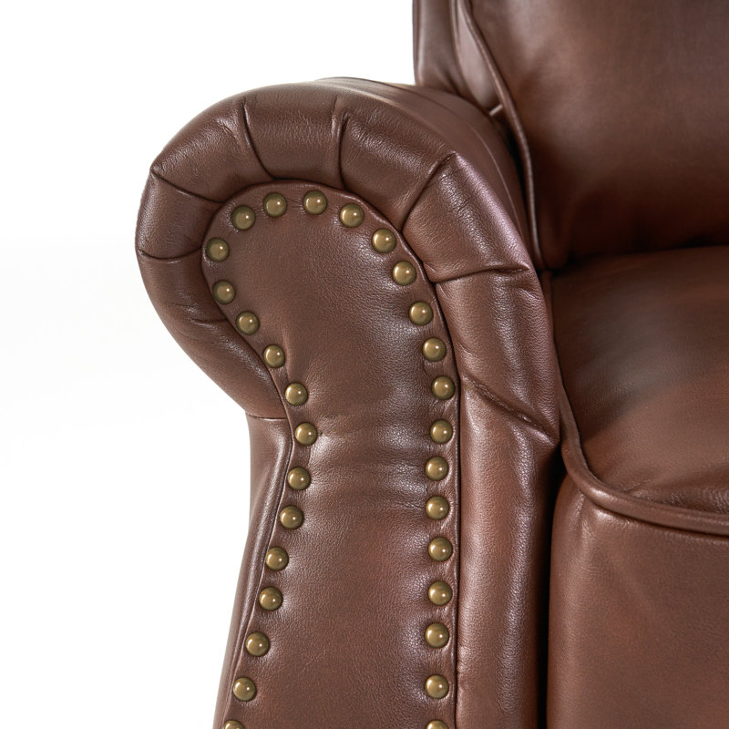 Three Posts™ Kettering Faux Leather Recliner & Reviews Wayfair